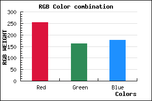 255.163.178 rgb color mixer